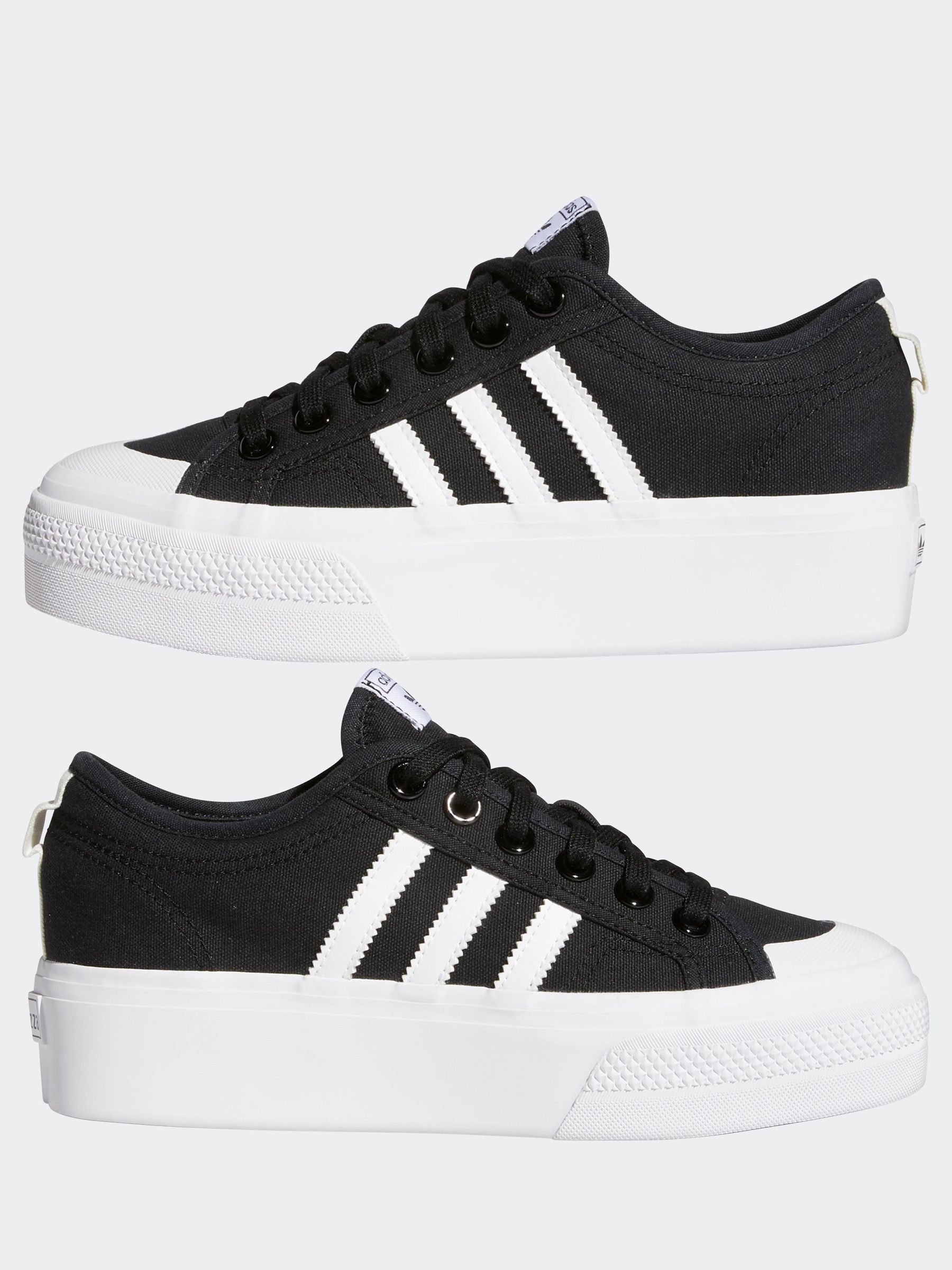 Adidas nizza all black on sale