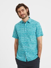 Himmelblau - Tog 24 Sebastian Kurzarm Hemd aus  100% Baumwolle - Bild 1 von 1