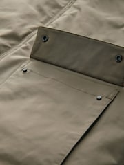 Stone Shower Resistant Padded Funnel Neck Coat - Image 10 of 13