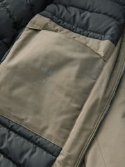 Stone Shower Resistant Padded Funnel Neck Coat - Image 12 of 13