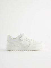 All White Elastic Lace Trainers - Image 2 of 5