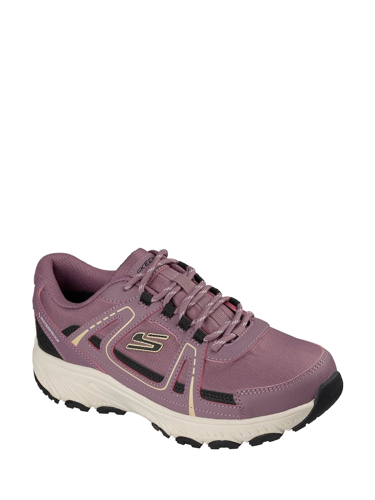 Skechers Purple Hillcrest 2.0 Sabbaday Falls Outdoor Trainers - Image 2 of 3