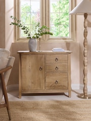 Natural Hector Mango Wood Small Sideboard - Image 3 of 9