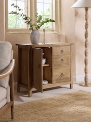 Natural Hector Mango Wood Small Sideboard - Image 4 of 9