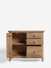 Natural Hector Mango Wood Small Sideboard - Image 7 of 9