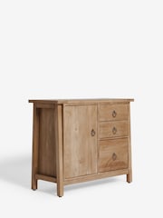 Natural Hector Mango Wood Small Sideboard - Image 8 of 9