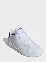 adidas White Advantage Base Shoes - Image 1 of 9