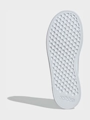 adidas White Advantage Base Shoes - Image 9 of 9