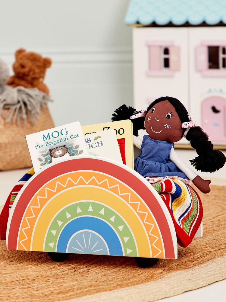 JoJo Maman Bébé Rainbow Pull-Along Storage Caddy - Image 2 of 4