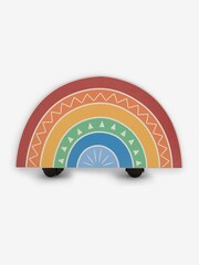 JoJo Maman Bébé Rainbow Pull-Along Storage Caddy - Image 3 of 4