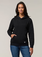 Hard Yakka 100% Cotton Gladiator Black Hoodie - Image 1 of 4