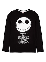Vanilla Underground Black Nightmare Before Womans Disney The Nightmare Before Christmas Multicoloured Long Sleeve Long Leg 100% Cotton Pyjamas Set - Image 2 of 5