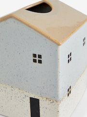 Natural Ceramic House Tissue Box - Image 4 of 5