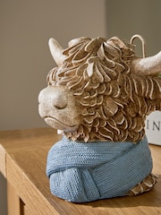Natural Hamish the Highland Cow Glasses Ornament - Image 3 of 6