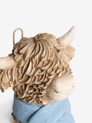 Natural Hamish the Highland Cow Glasses Ornament - Image 6 of 6