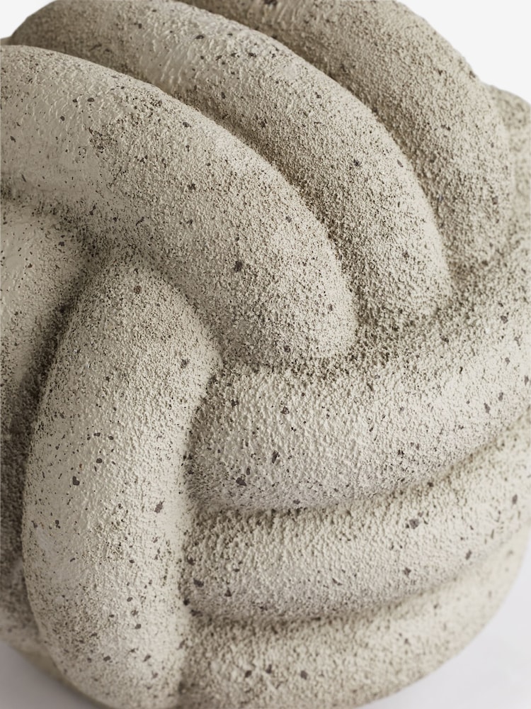 Natural Textured Knotted Ceramic Doorstop - Image 4 of 4 Natural Textured Knotted Ceramic Doorstop - Image 4 of 4