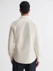 Blanco - Sobrecamisa de pana con dos bolsillos Cialini de Reiss - Imagen 4 de 4