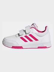 adidas White Tensaur Hook And Loop Shoes - Image 4 of 9