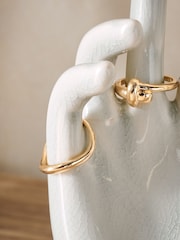 Cream Ceramic Hand Ring and Jewellery Holder - Image 2 of 4
