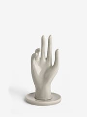 Cream Ceramic Hand Ring and Jewellery Holder - Image 3 of 4