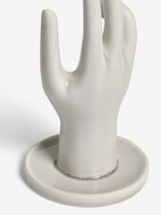 Cream Ceramic Hand Ring and Jewellery Holder - Image 4 of 4