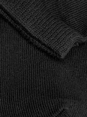 Black 5 Pack Cotton Rich Trainer Socks - Image 5 of 5