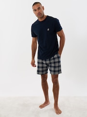 Threadbare Cotton Rich T-Shirt and Short Pyjamas Set - Image 1 de 3