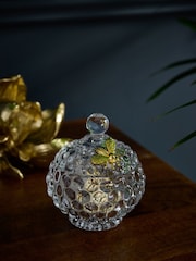Clear Bee Embellished Glass Trinket Dish - Image 1 of 1