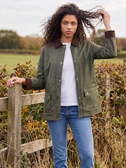 Roman Green Petite Showerproof Coat - Image 1 of 4