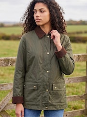 Roman Green Petite Showerproof Coat - Image 3 of 4