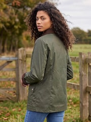 Roman Green Petite Showerproof Coat - Image 4 of 4