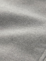 Light Grey Soft Touch Padded Harrington Jacket with Wool - Image 8 of 9