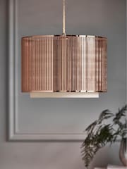Rose Gold Jada Easy Fit Lamp Shade - Image 1 of 7
