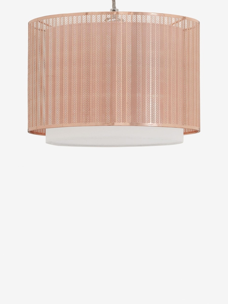 Rose Gold Jada Easy Fit Lamp Shade - Image 6 of 7
