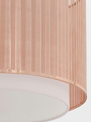 Rose Gold Jada Easy Fit Lamp Shade - Image 7 of 7