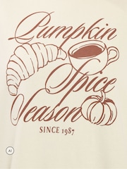Yours Curve свитшот "Pumpkin Spice Season" - Изображение 4 6