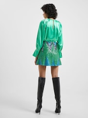 French Connection Adora Satin Top - Image 2 of 4