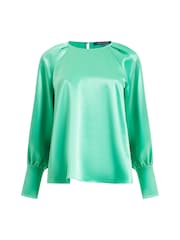 French Connection Adora Satin Top - Image 4 of 4