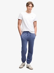 Superdry Blue Essential Company Logo Joggers - Image 3 of 7