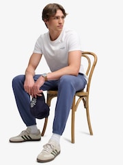 Superdry Blue Essential Company Logo Joggers - Image 5 of 7