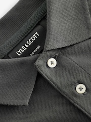 Lyle & Scott Gunmetal Grey Boys Classic Polo Shirt - Image 3 of 4
