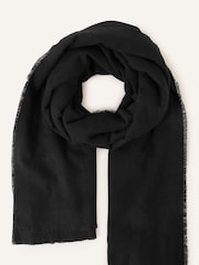 Accessorize Black Supersoft Grace Blanket Scarf - Image 1 of 4