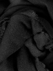 Accessorize Black Supersoft Grace Blanket Scarf - Image 2 of 4