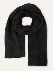 Accessorize Black Supersoft Grace Blanket Scarf - Image 3 of 4