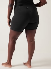 Athleta Black Elation Ultra High Waisted 7" Shorts - Image 4 of 5