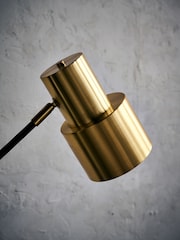 French Connection Black Sunaulo Floor Lamp - Image 2 of 3