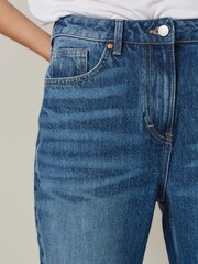 Dark Blue Mom Jeans - Image 5 of 6