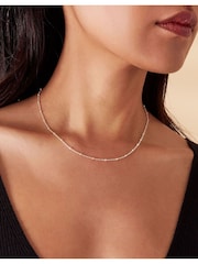 Accessorize Silver Tone Sterling Bobble Necklace - Image 1 of 3