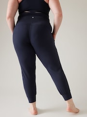 Athleta Blue Salutation High Waisted Pocket Yoga Joggers - Image 2 of 5