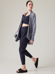 Athleta Blue Salutation High Waisted Pocket Yoga Joggers - Image 5 of 5